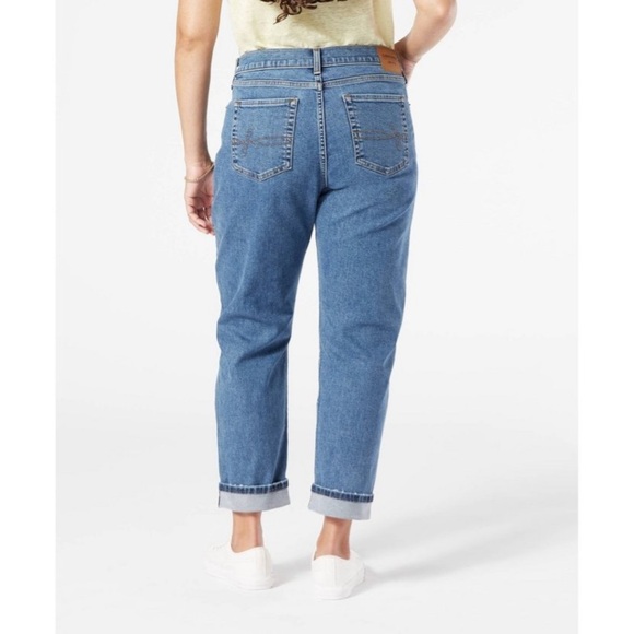 Denizen from Levi’s womens mid rise cropped boyfriend jeans nwt - Picture 2 of 7